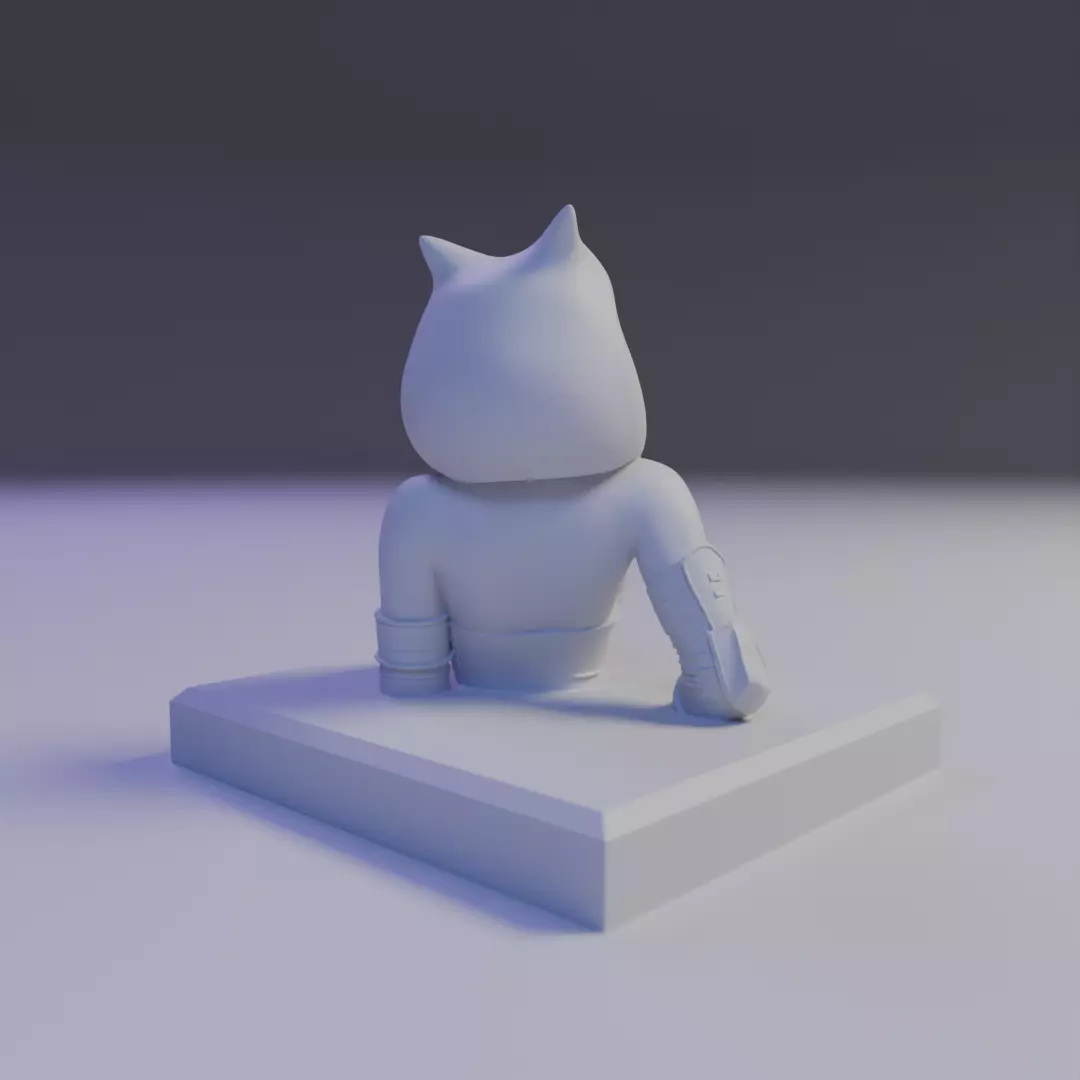 bust of Ahsoka Tano 3D print model_14