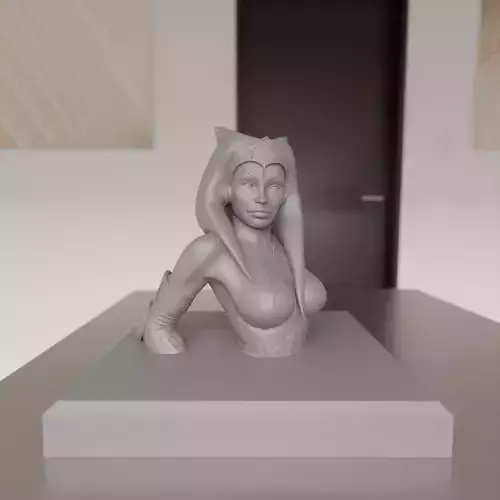 bust of Ahsoka Tano