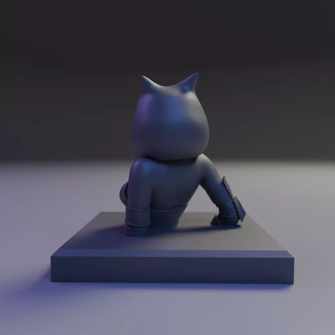 bust of Ahsoka Tano 3D print model_5