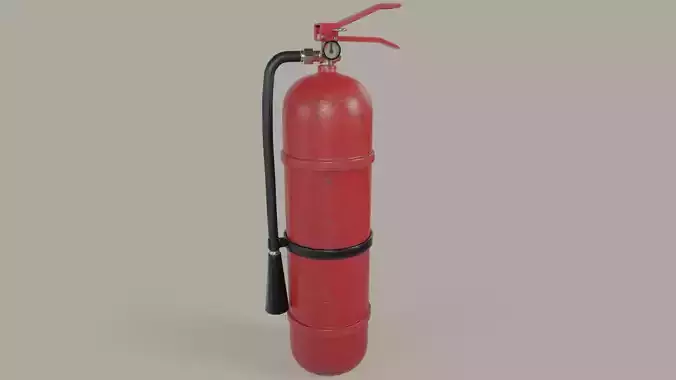 Fire Extinguisher - Game-Ready PBR 3D Model