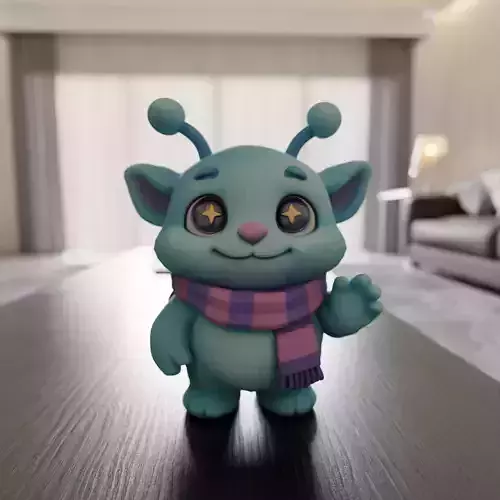 cute friend 3D print model