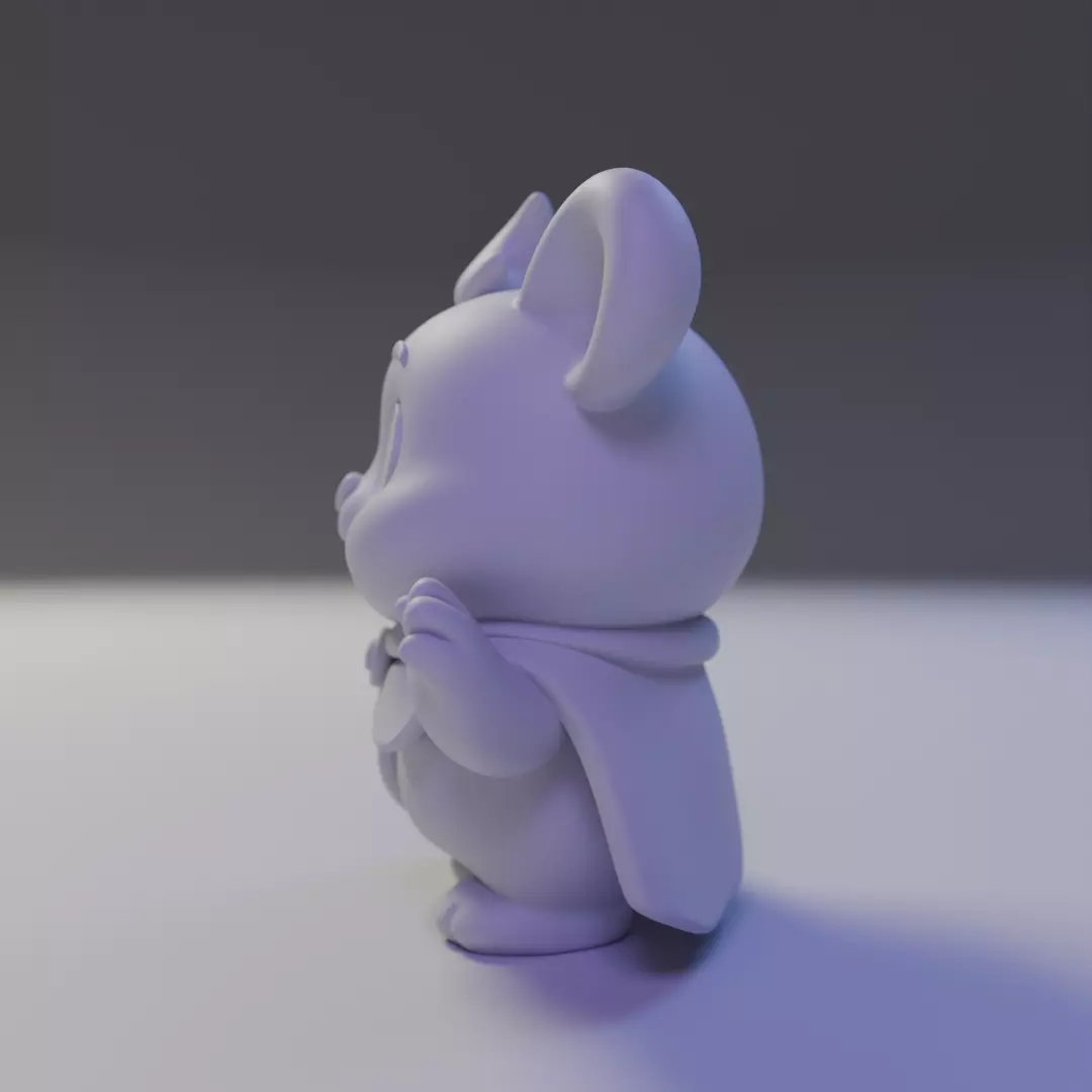 cute friend 3D print model_3