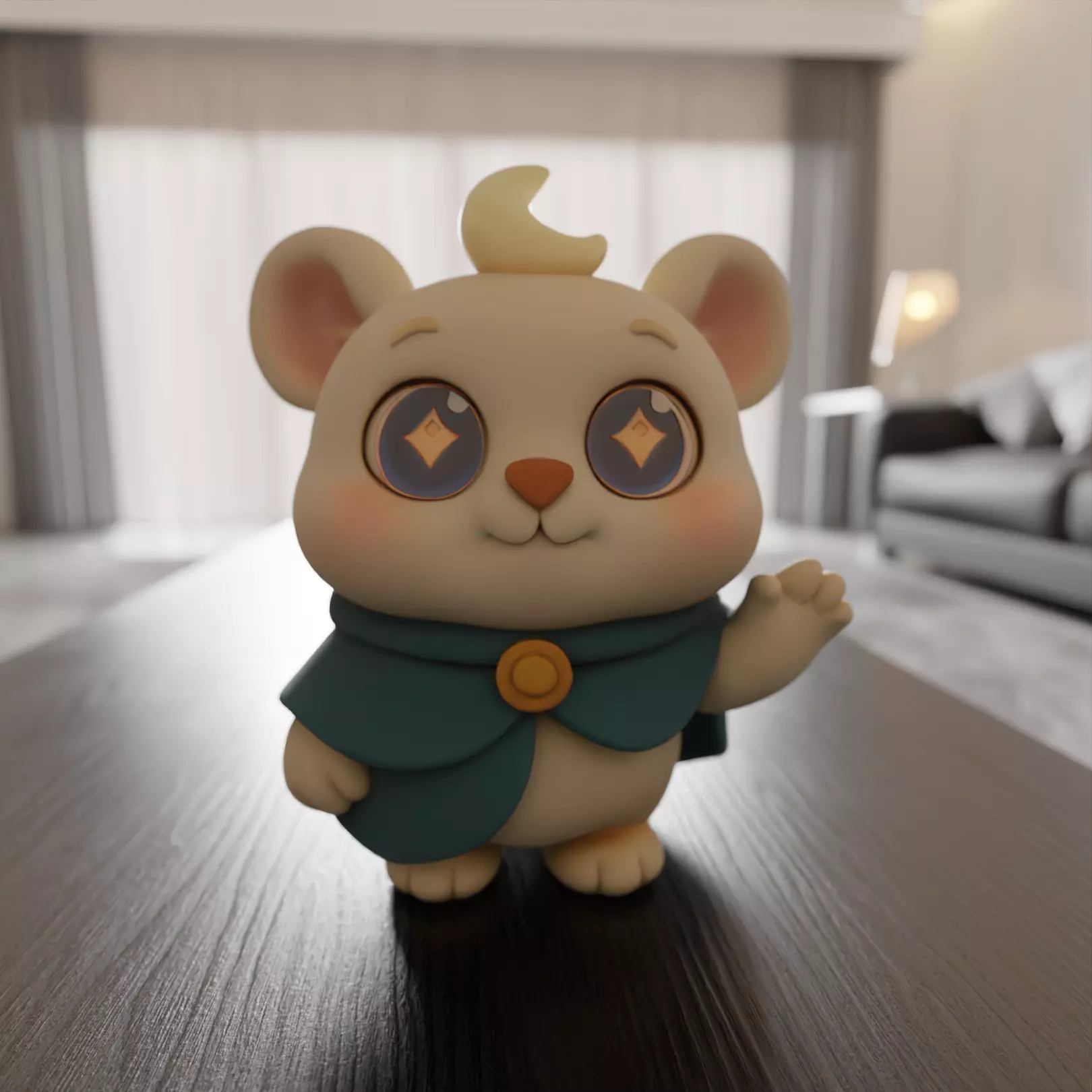 cute friend 3D print model_0