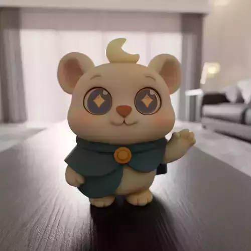 cute friend 3D print model