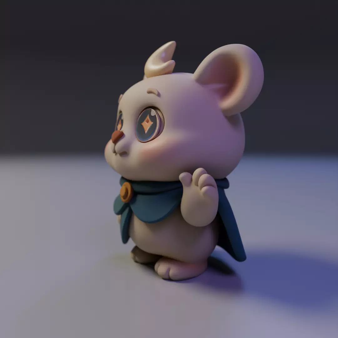 cute friend 3D print model_10