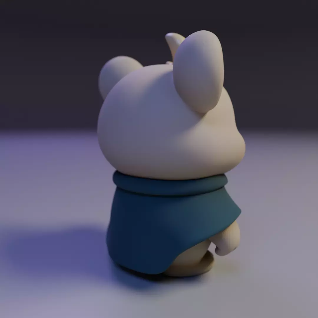 cute friend 3D print model_14