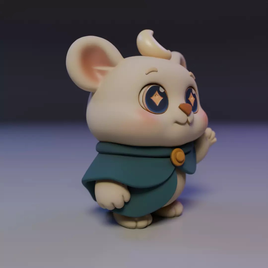 cute friend 3D print model_8