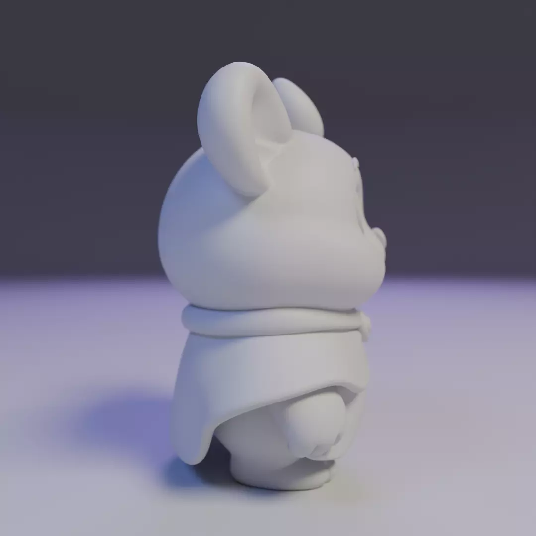 cute friend 3D print model_1