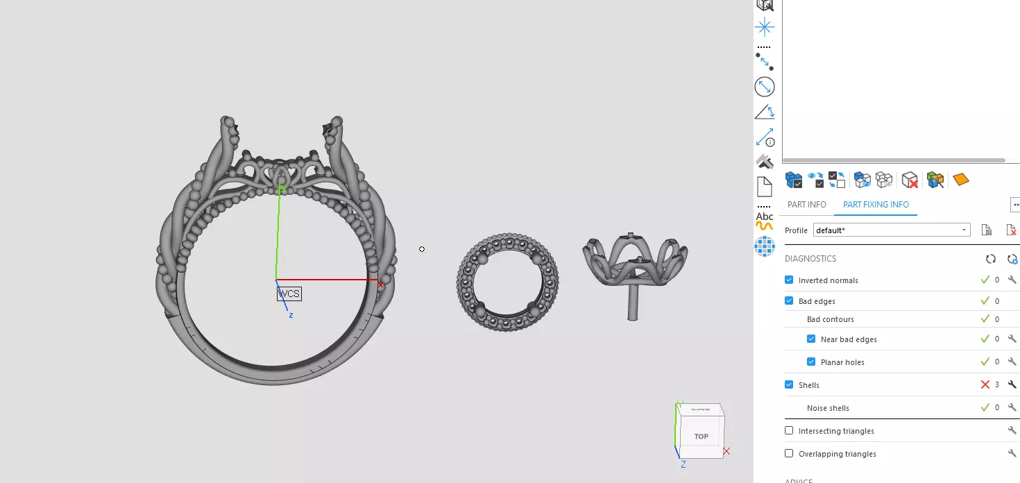 Verragio ring 3D print model_7