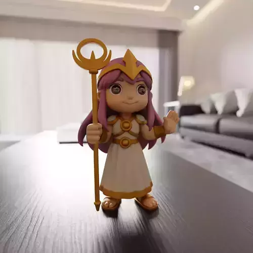 athena chibi 3D print model