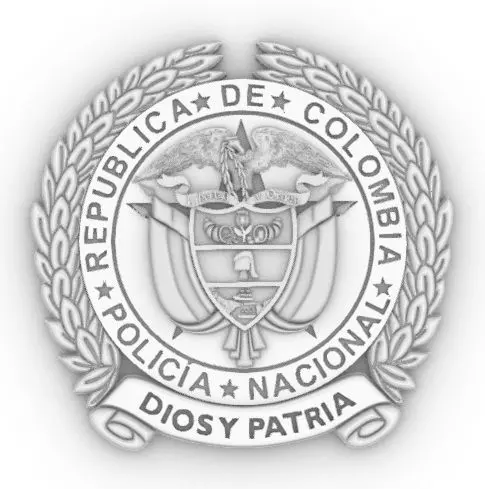 Escudo Policia Nacional de Colombia 3D print model
