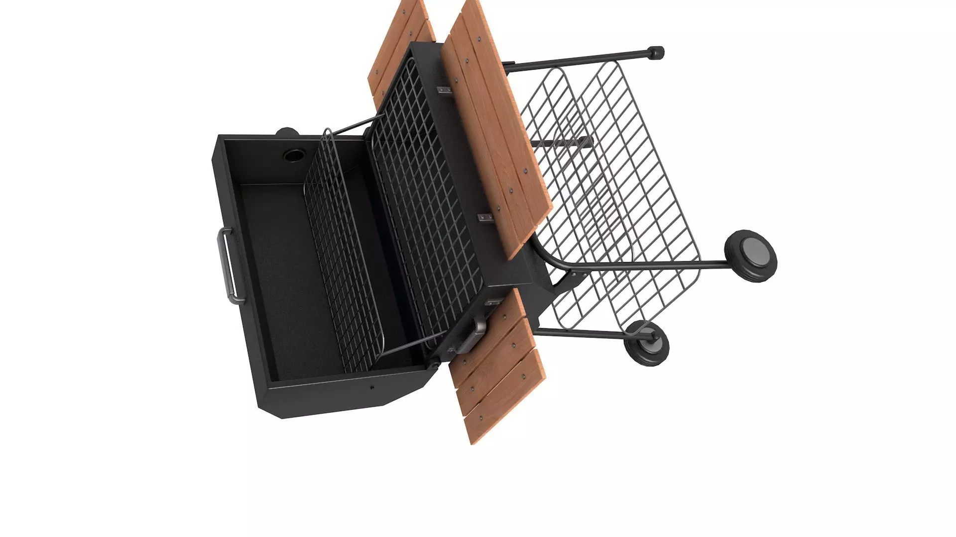 Barbecue grill  3D model_3