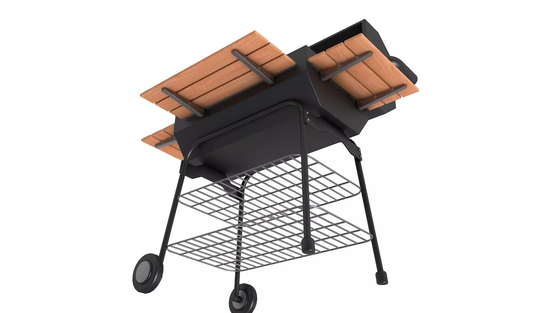 Barbecue grill  3D model_4