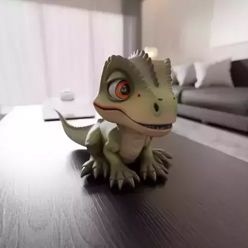 dinosaur 3D print model