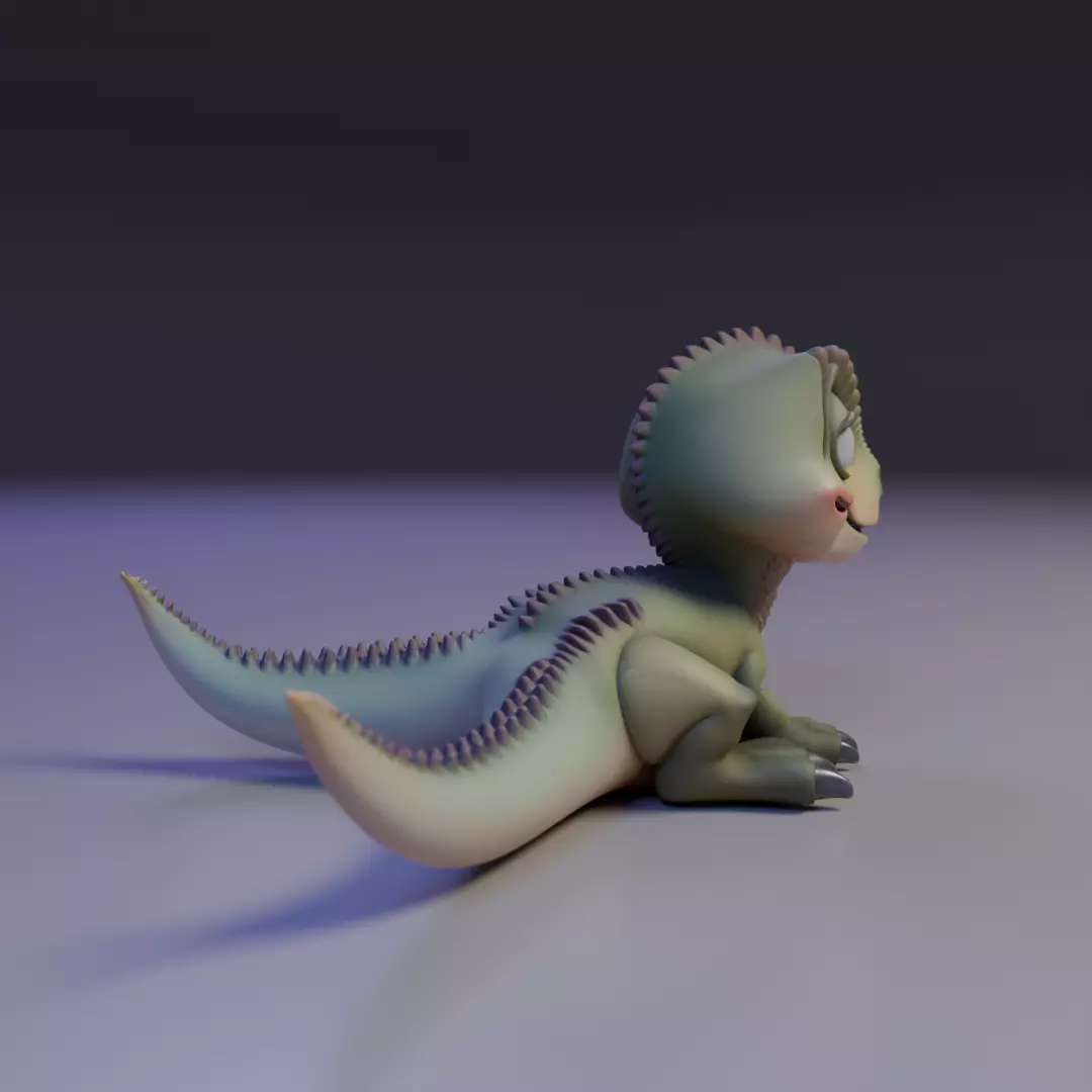 dinosaur 3D print model_13