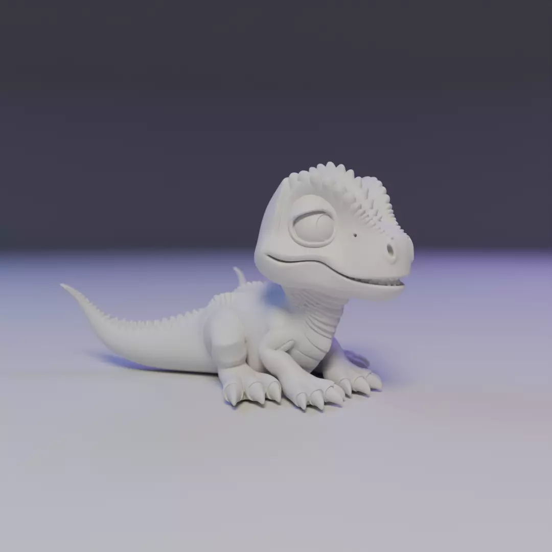 dinosaur 3D print model_8