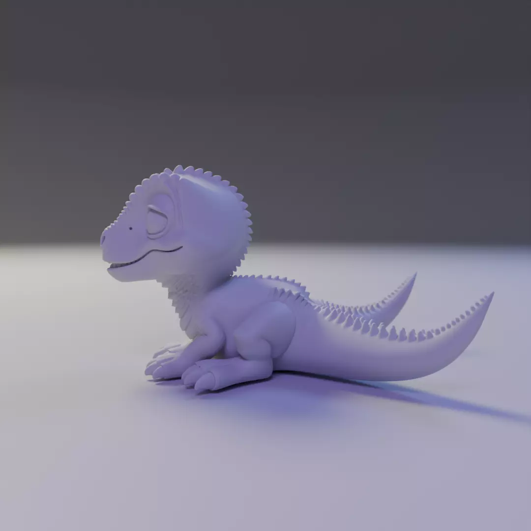 dinosaur 3D print model_4