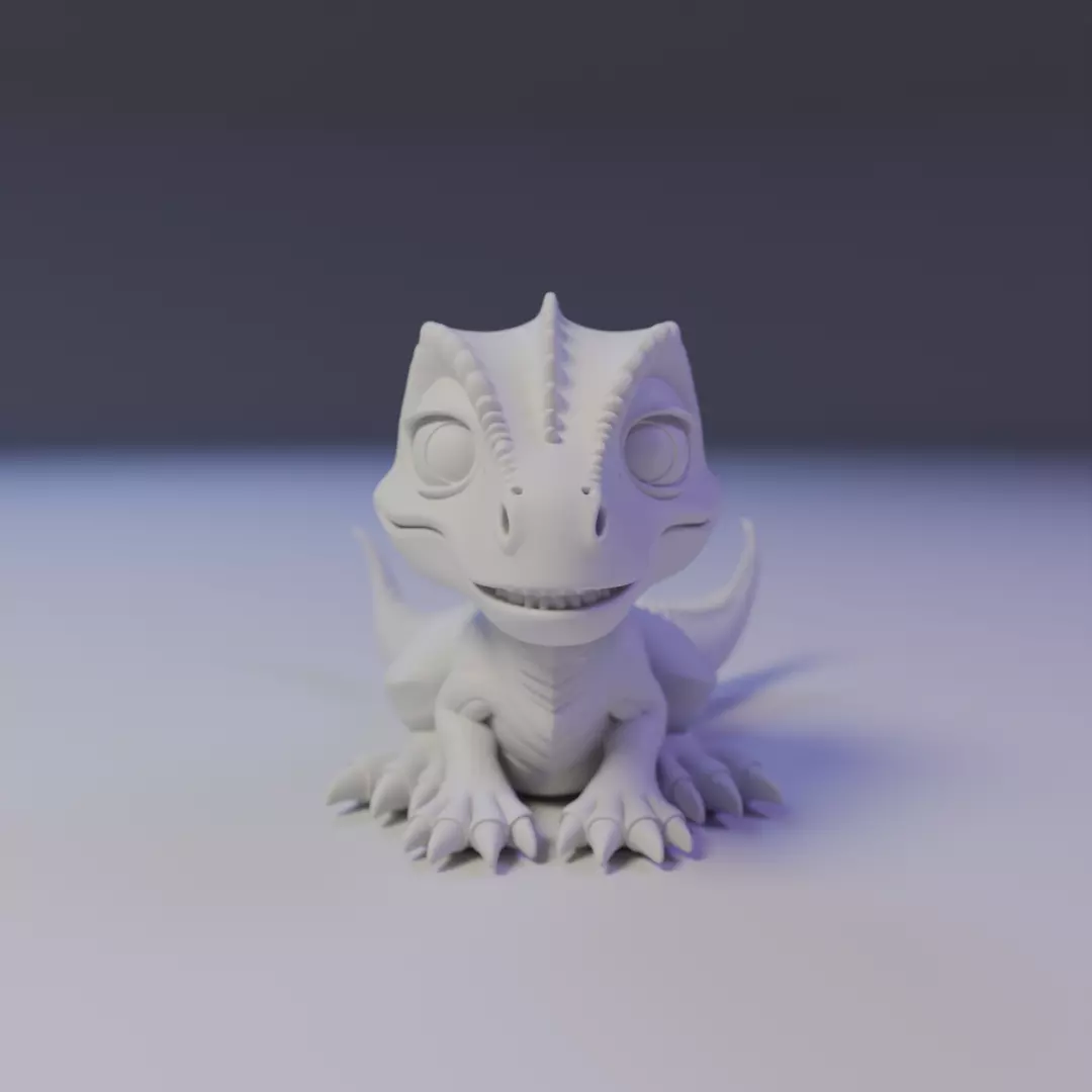 dinosaur 3D print model_16