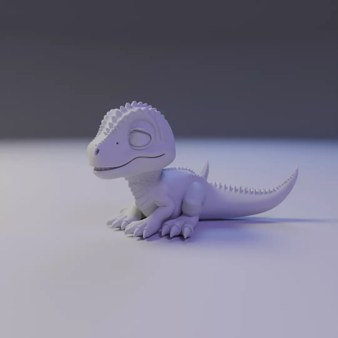 dinosaur 3D print model_10