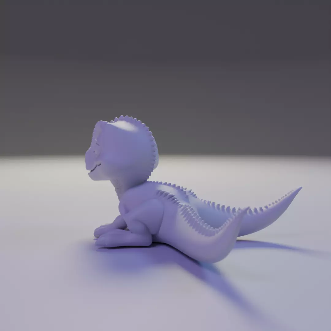 dinosaur 3D print model_12