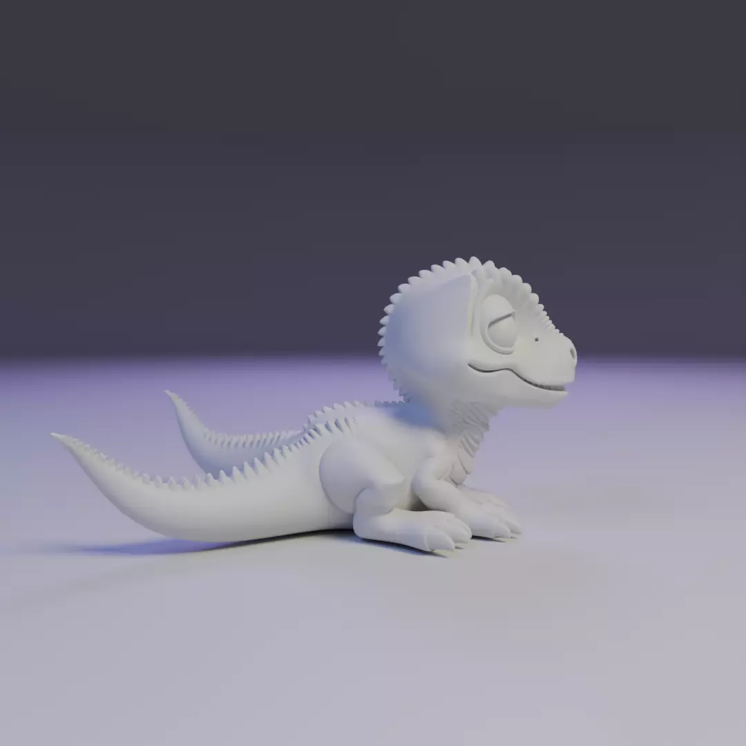 dinosaur 3D print model_2