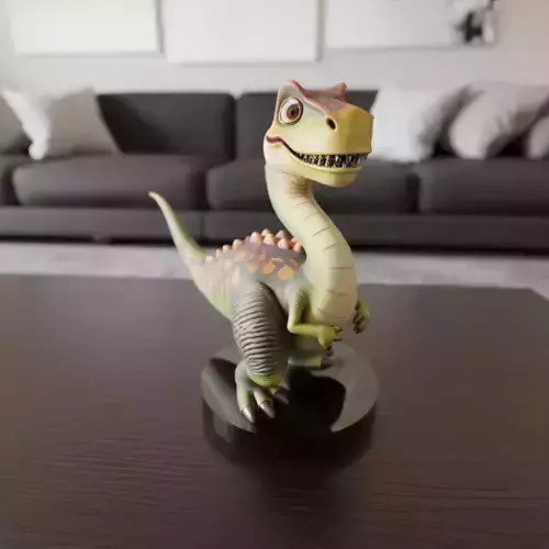 dinosaur 3D print model