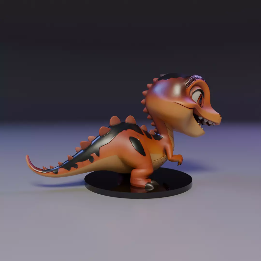 dinosaur 3D print model_7