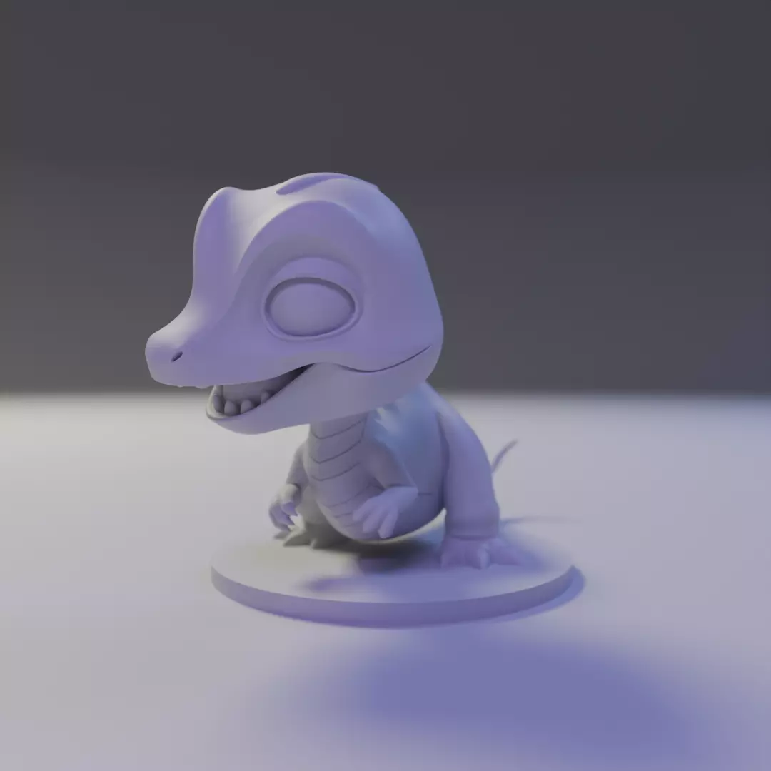 dinosaur 3D print model_4