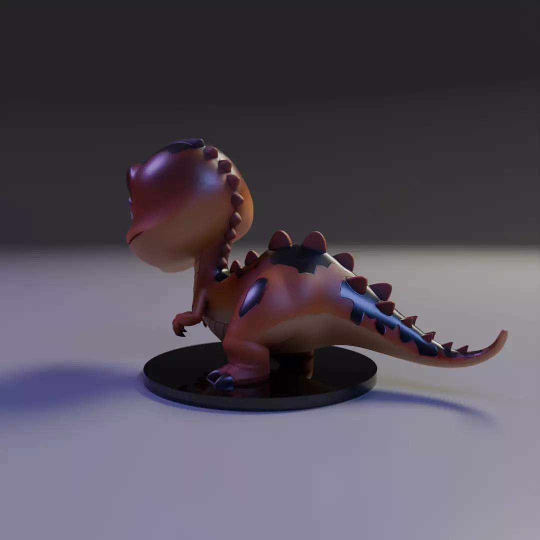 dinosaur 3D print model_5