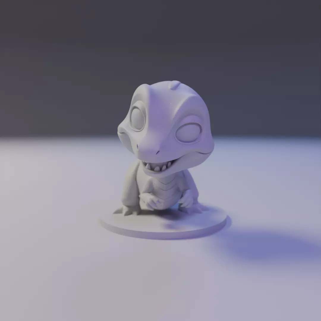 dinosaur 3D print model_10