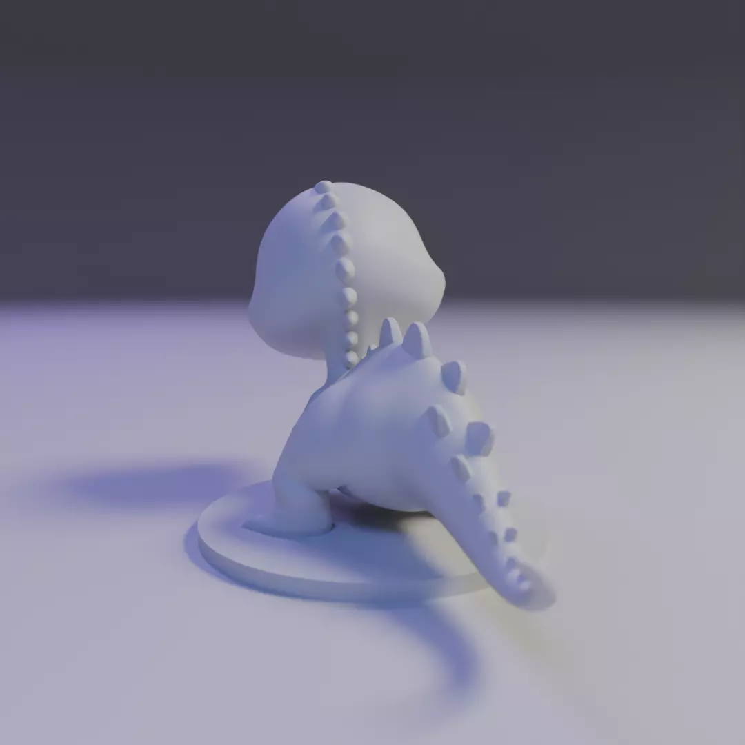 dinosaur 3D print model_14