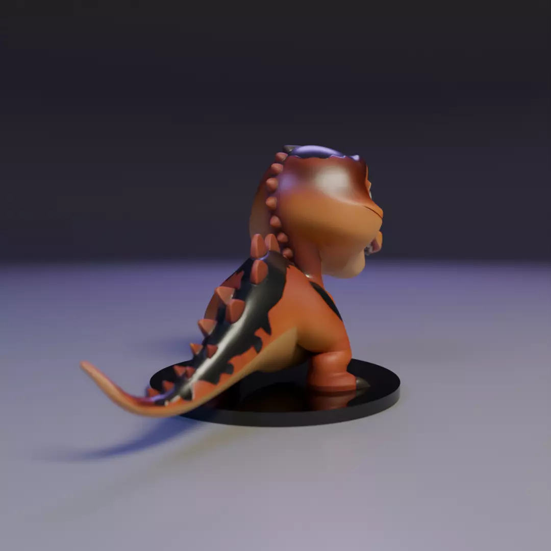 dinosaur 3D print model_1