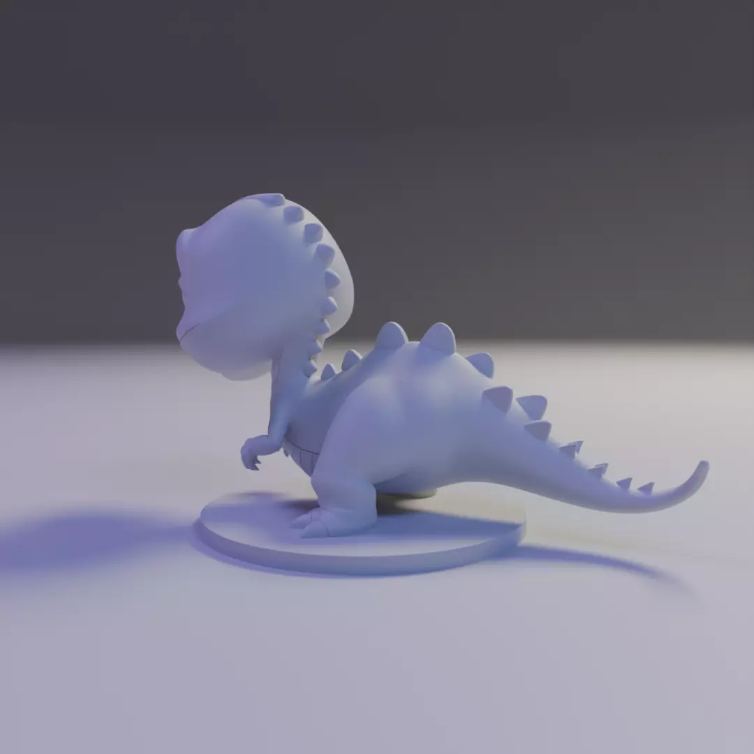 dinosaur 3D print model_6