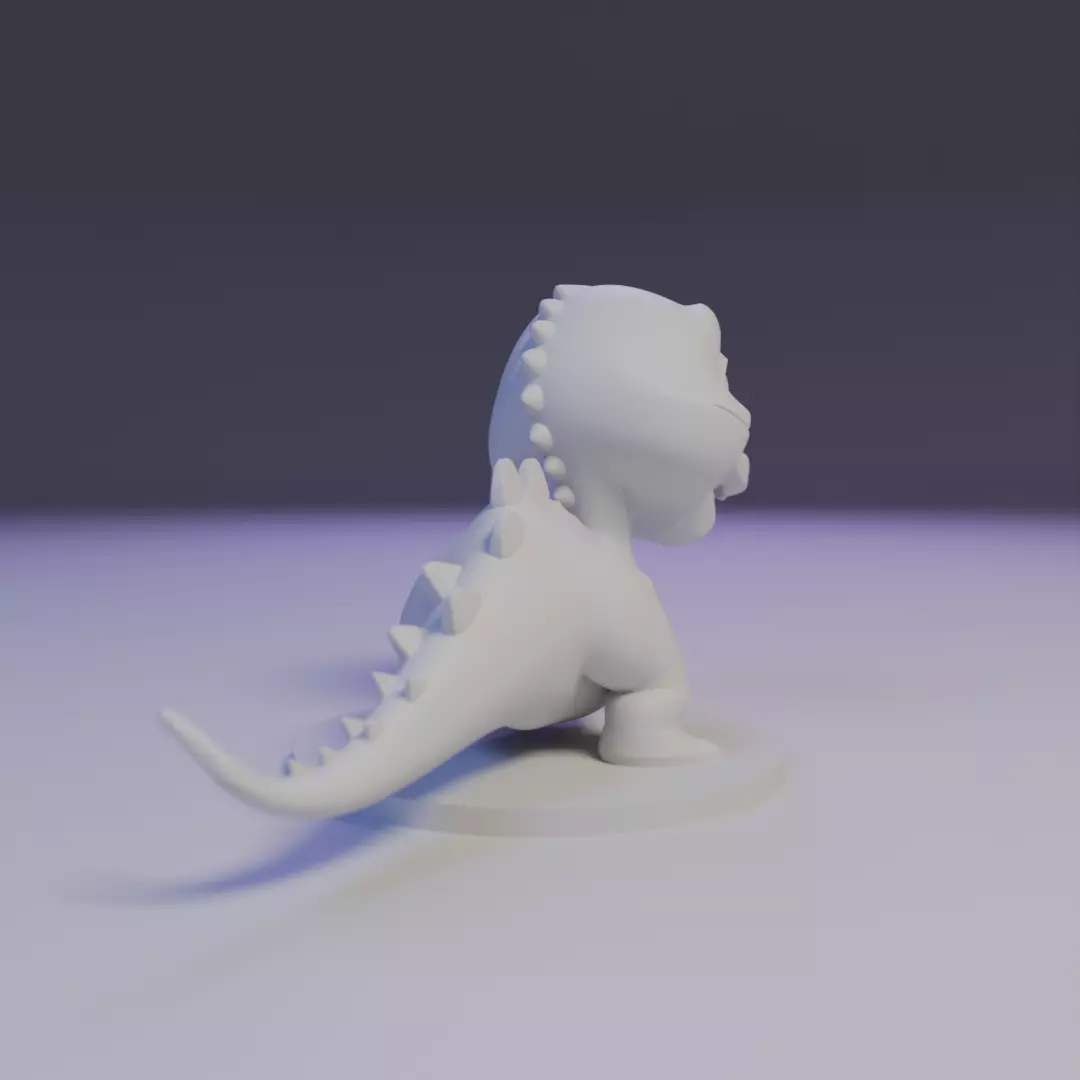 dinosaur 3D print model_2