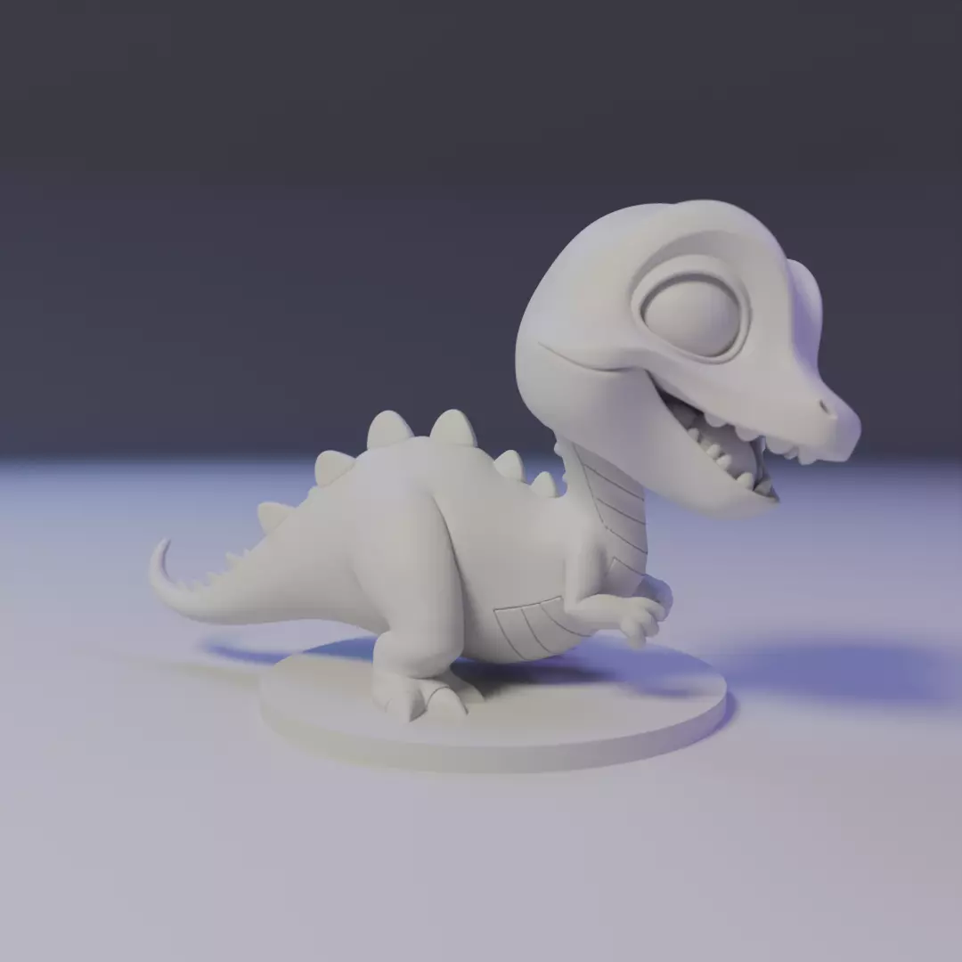 dinosaur 3D print model_16