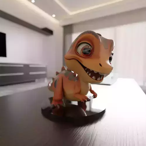 dinosaur 3D print model