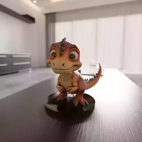 dinosaur 3D print model