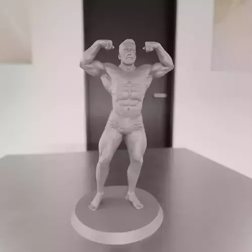 bodybuilder 3D print model
