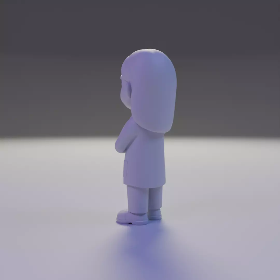 child doctor 3D print model_12