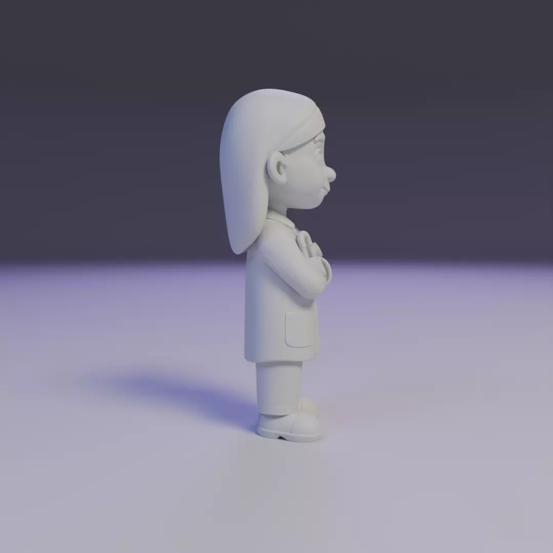 child doctor 3D print model_2