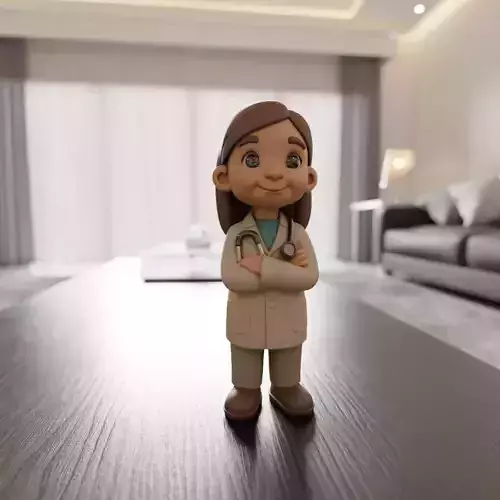 child doctor 3D print model