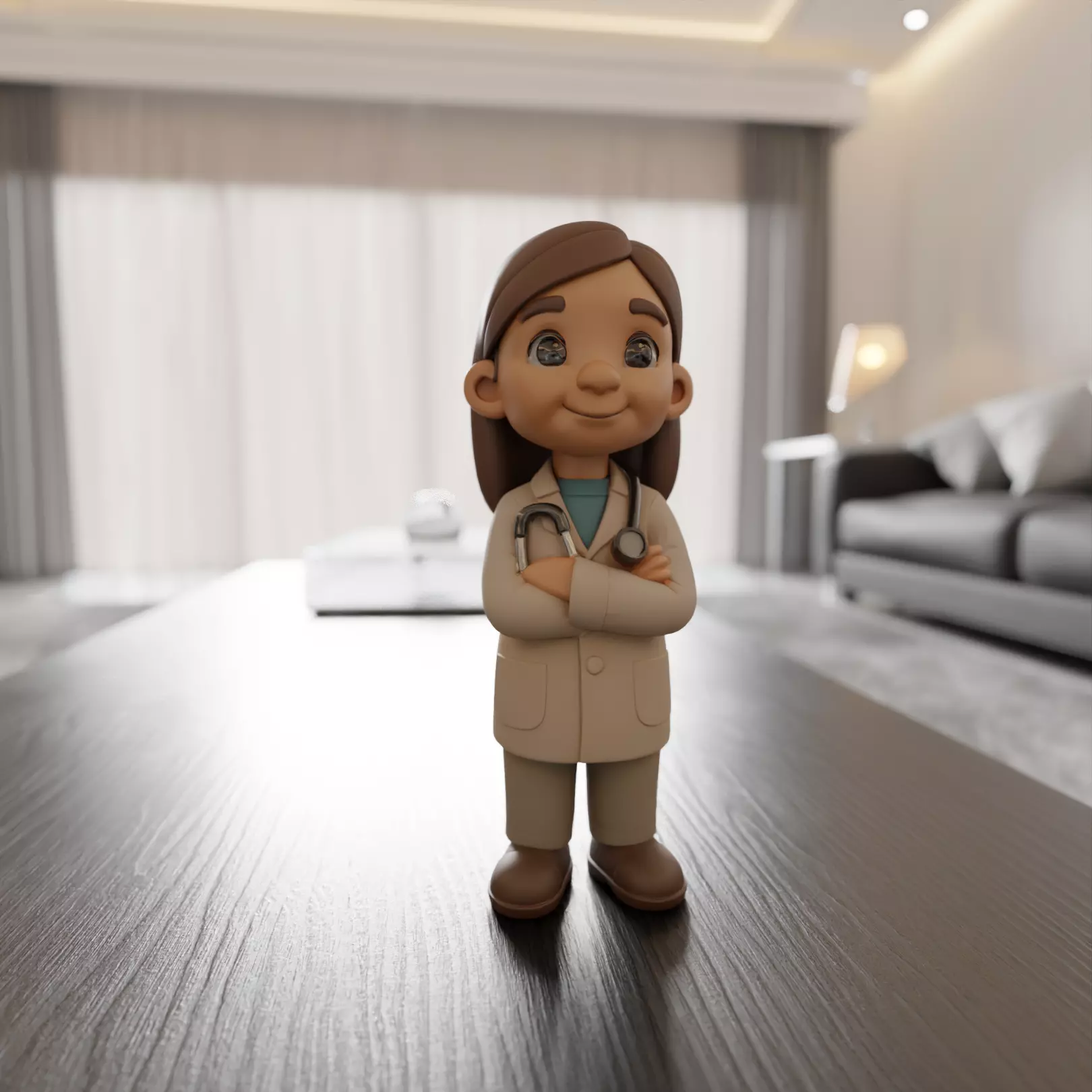 child doctor 3D print model_0
