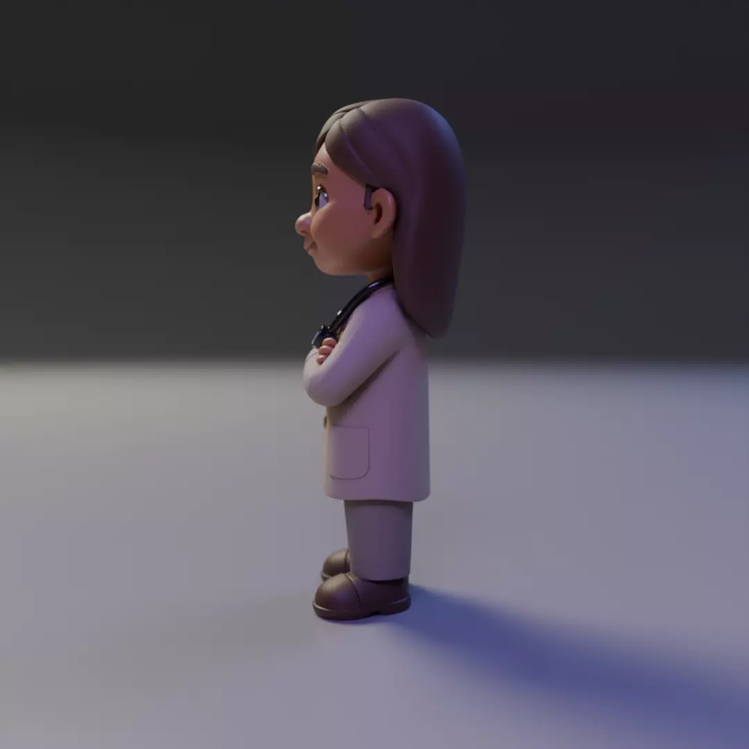 child doctor 3D print model_3