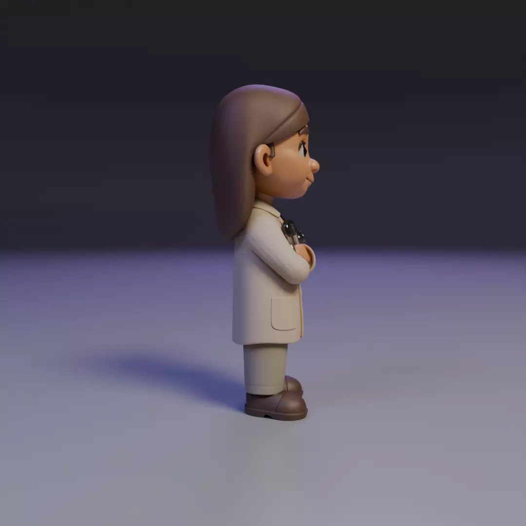 child doctor 3D print model_1