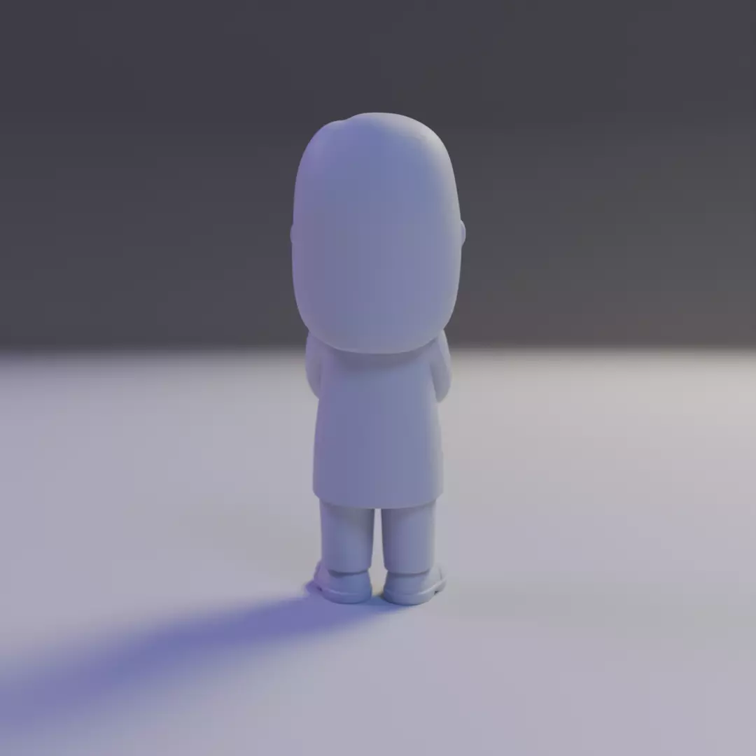 child doctor 3D print model_6