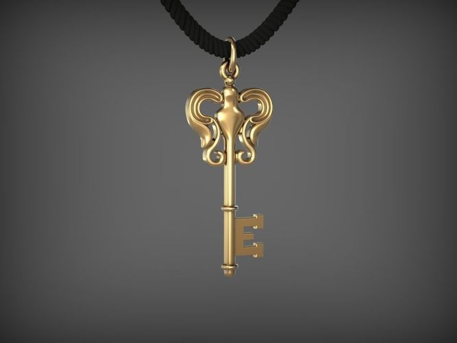 Pendant Key 12 STL 3D print model