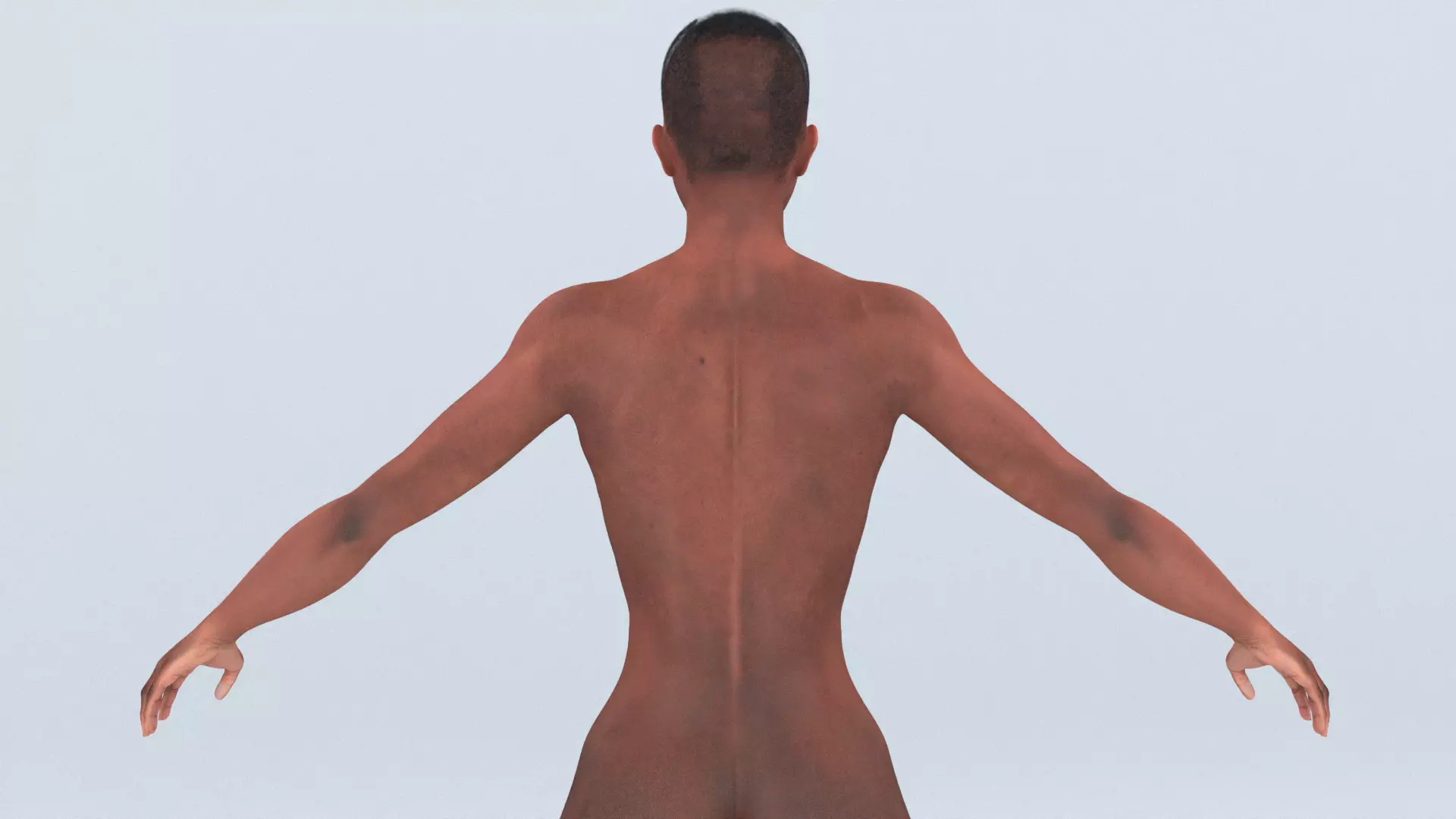 Futuristic Soldier Guardian 3D model_27