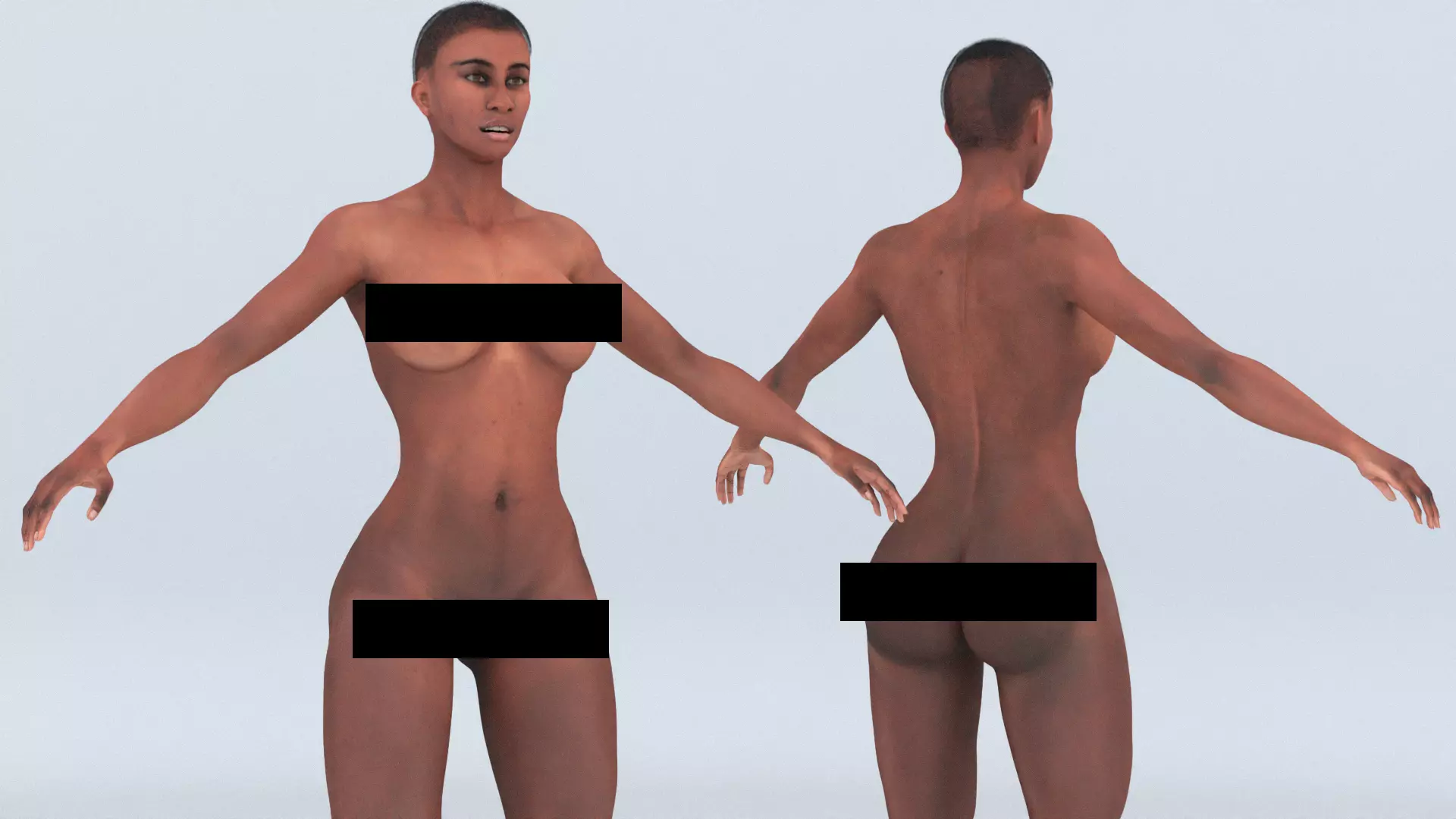 Futuristic Soldier Guardian 3D model_33