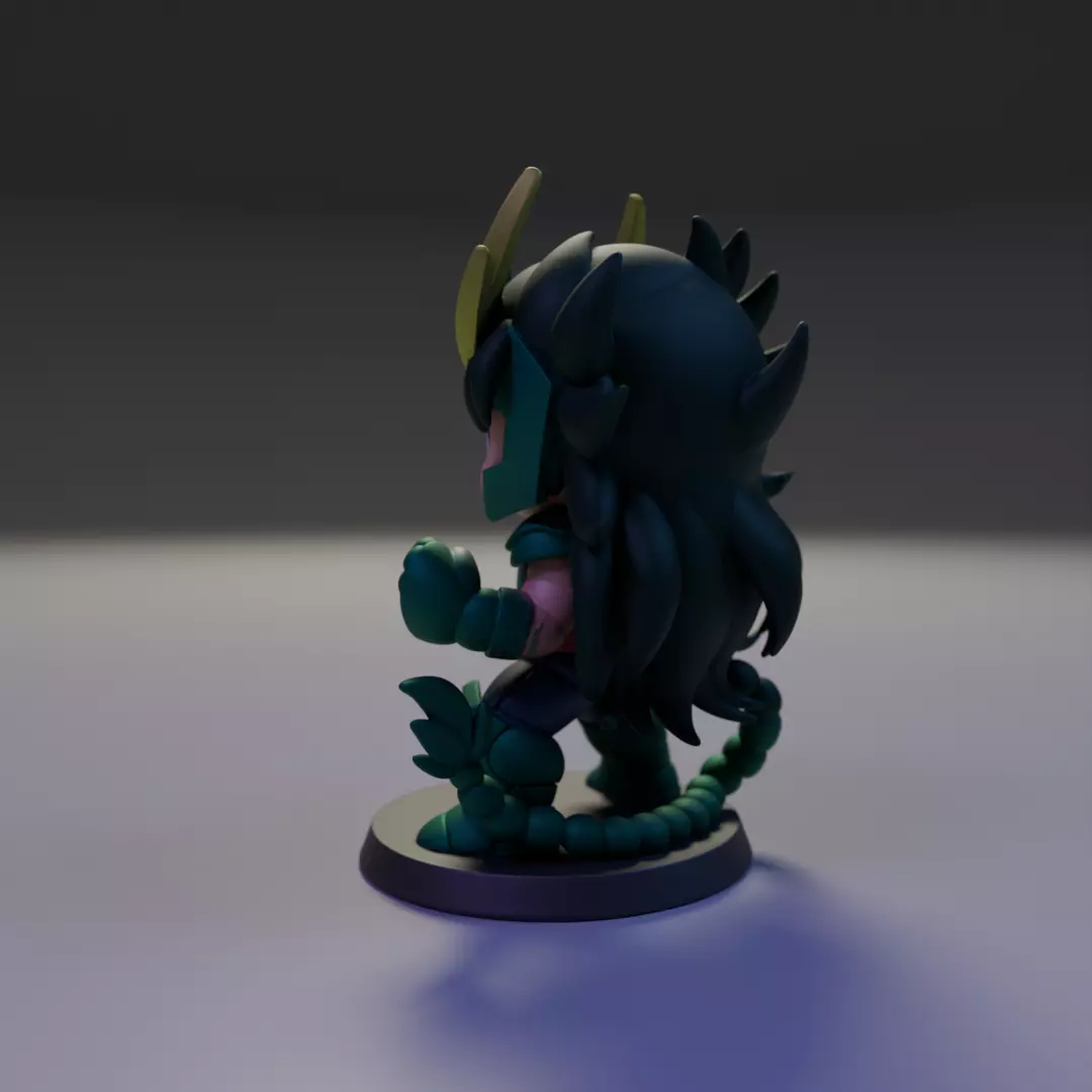 Dragon Shiryu 3D print model_12