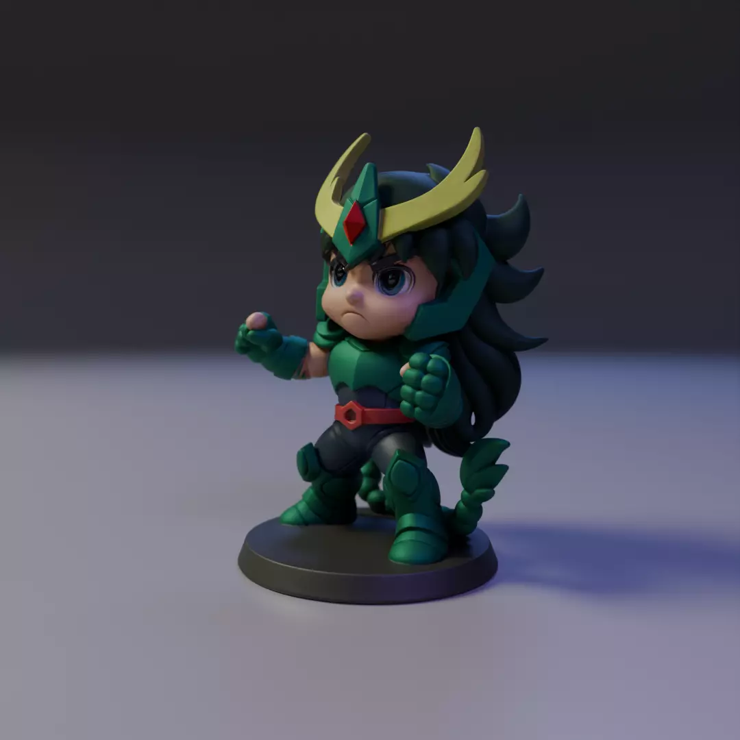 Dragon Shiryu 3D print model_10